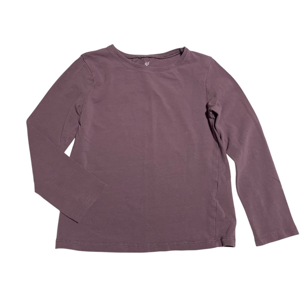 H&M Purple Long Sleeve Shirt